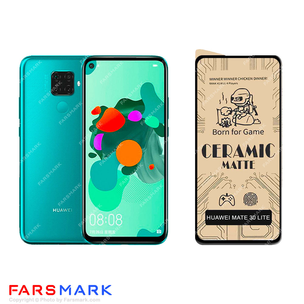 گلس سرامیکی مات گوشی هوآوی Huawei Mate 30 Lite