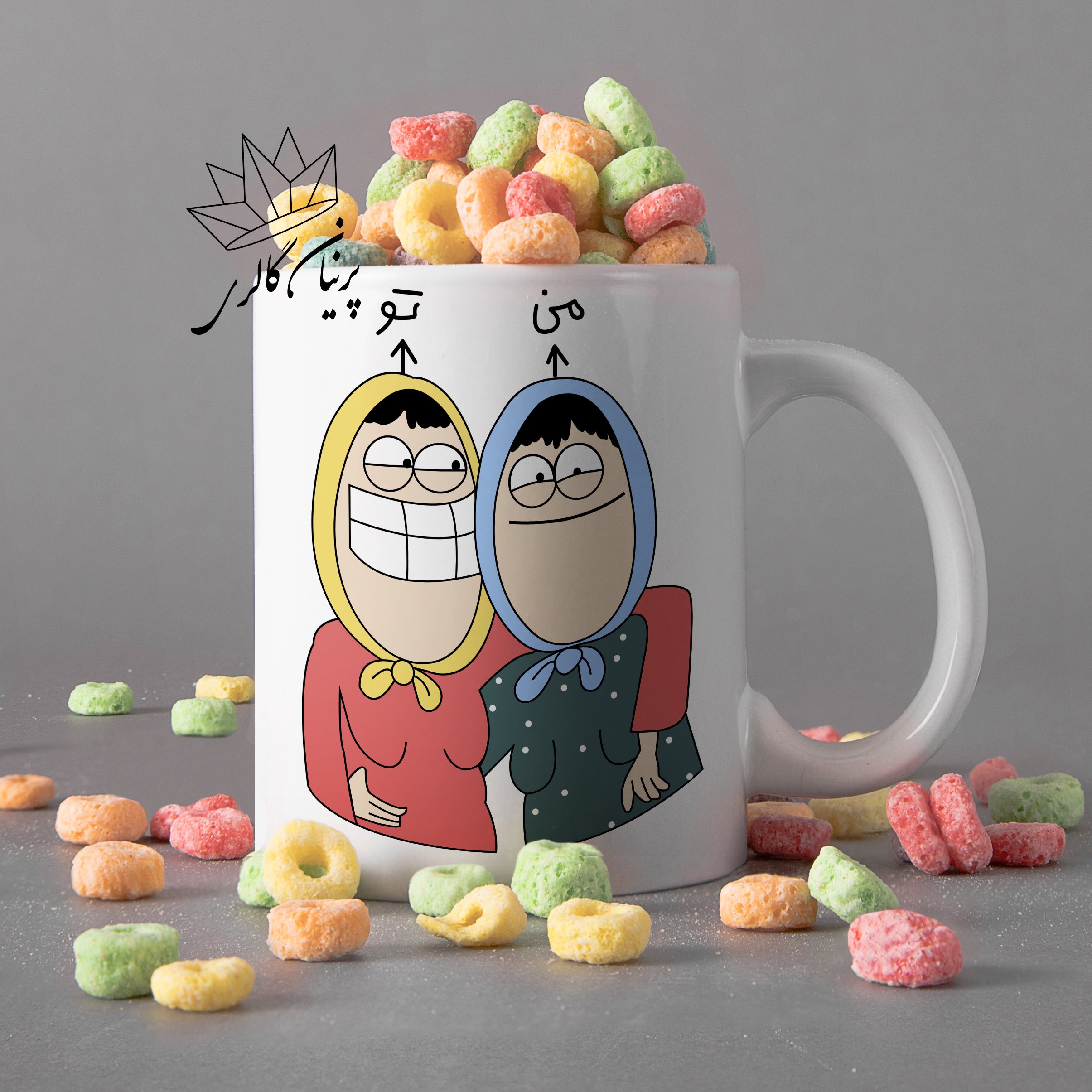 ماگ رفیق کد 03