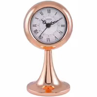 ساعت رومیزی فلزی مدل SAN GABRIEL کد TC-805 رنگ ROSE GOLD