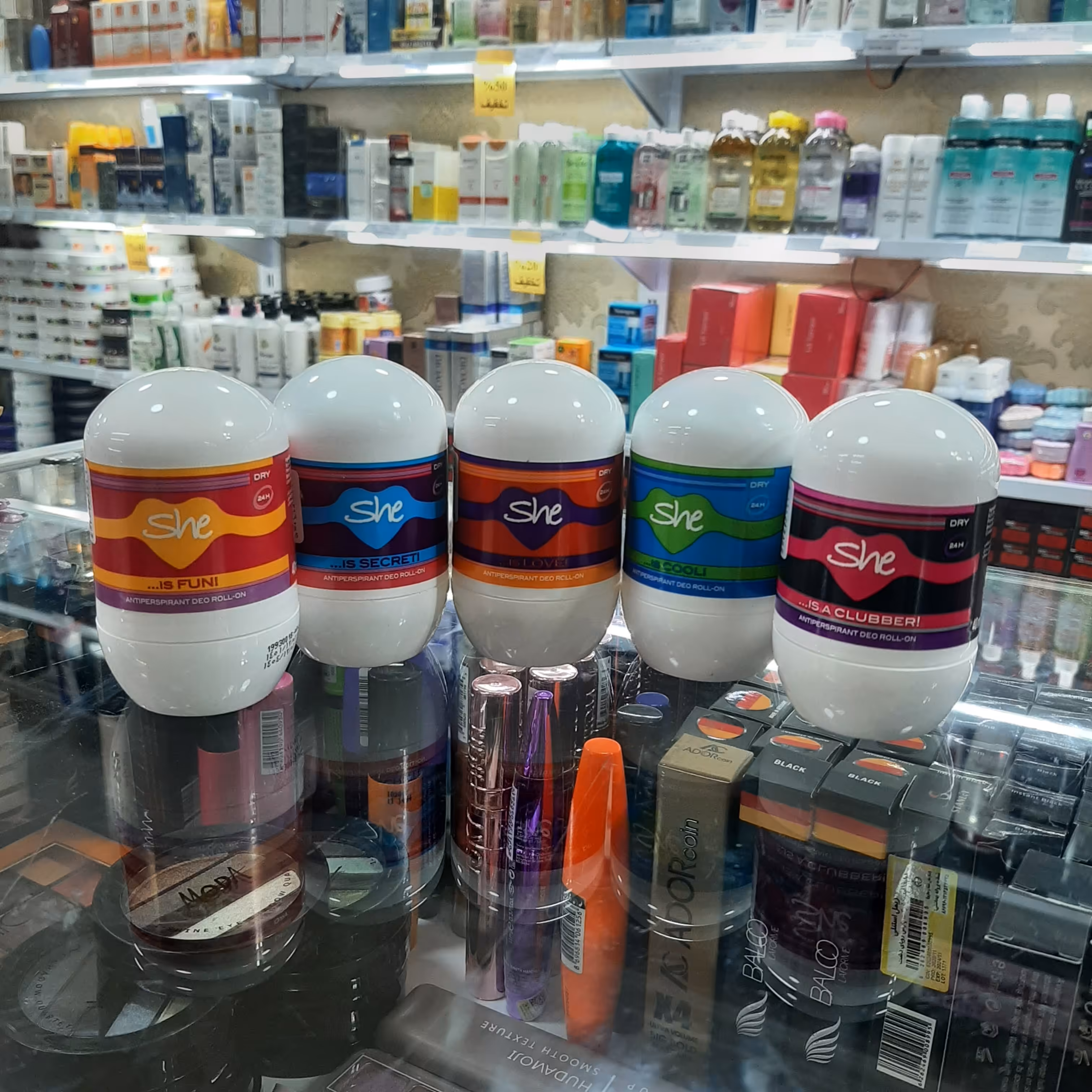 مام رول ضد تعریق شی she