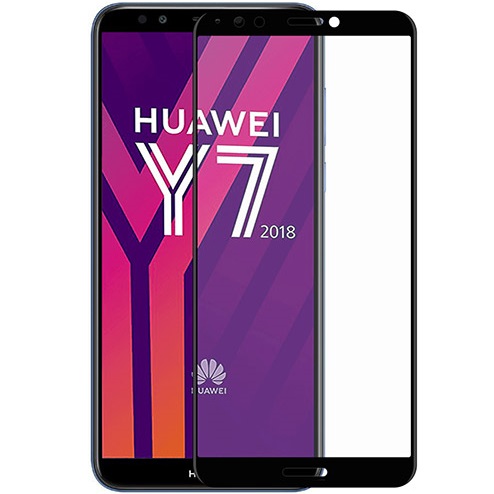 محافظ صفحه نمایش تمام چسب مناسب برای گوشی هوآوی Y7 2018