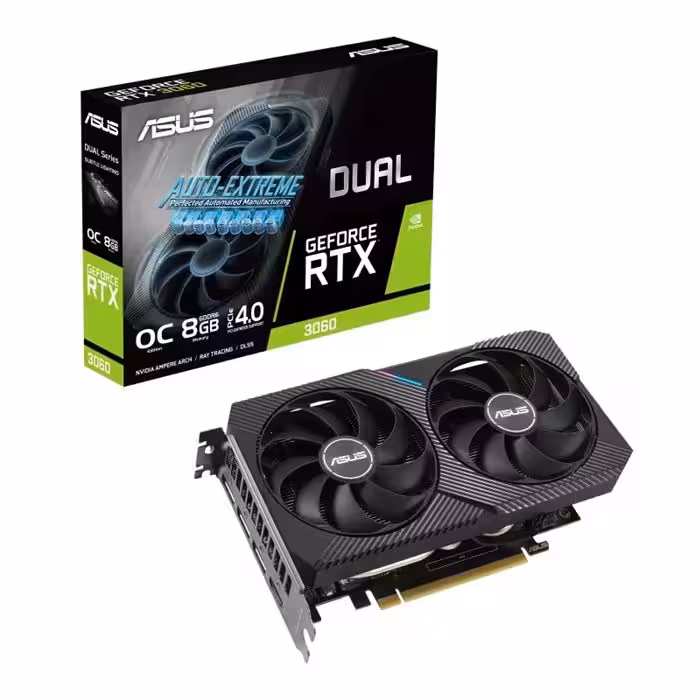 کارت گرافیک ایسوس Asus DUAL GeForce RTX 3060 OC 8G