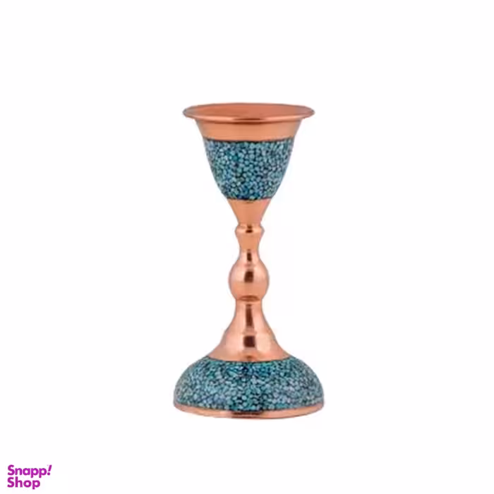 شمعدان کوچک فیروزه کوب آقاجانی