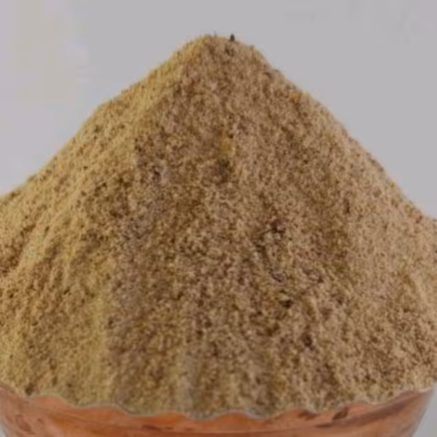 پودر سنجد همراه با هسته آسیاب شده