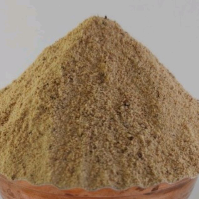 پودر سنجد همراه با هسته آسیاب شده