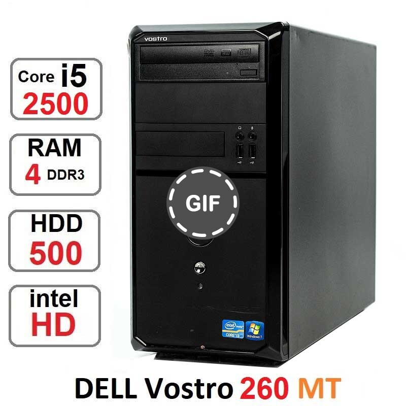 کامپیوتر core i5 2500 مدل DELL vostro 260 MT