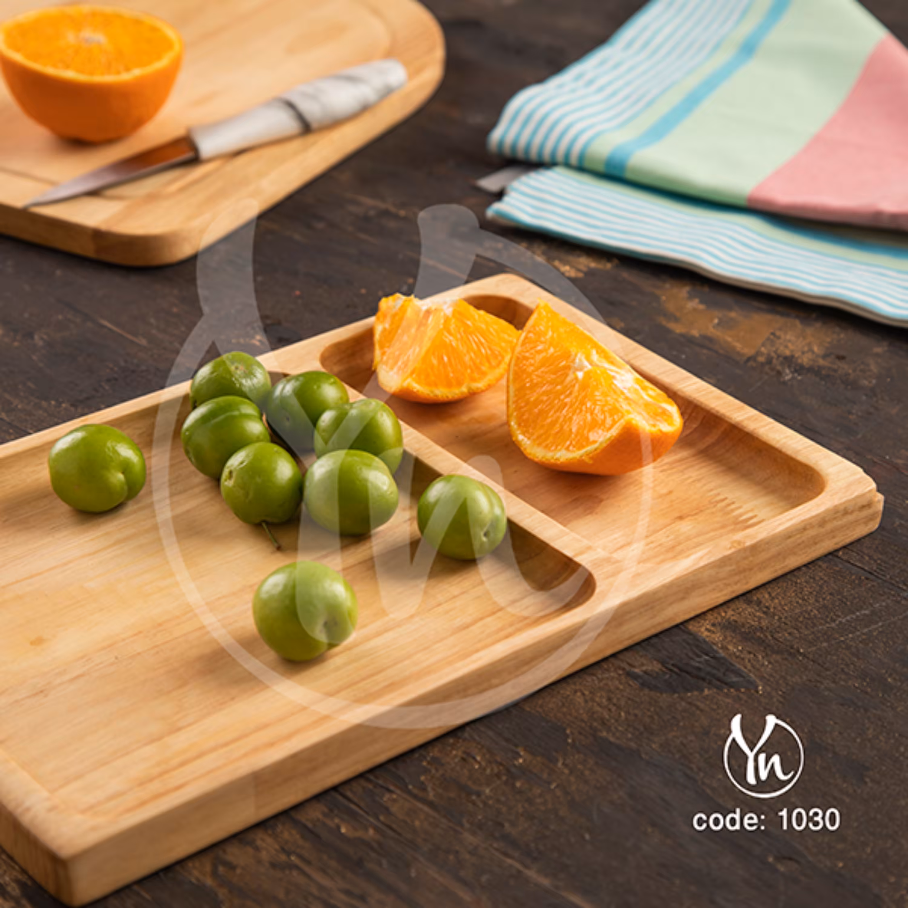 اردو 2 خانه مستطیل (چوب رابروود)