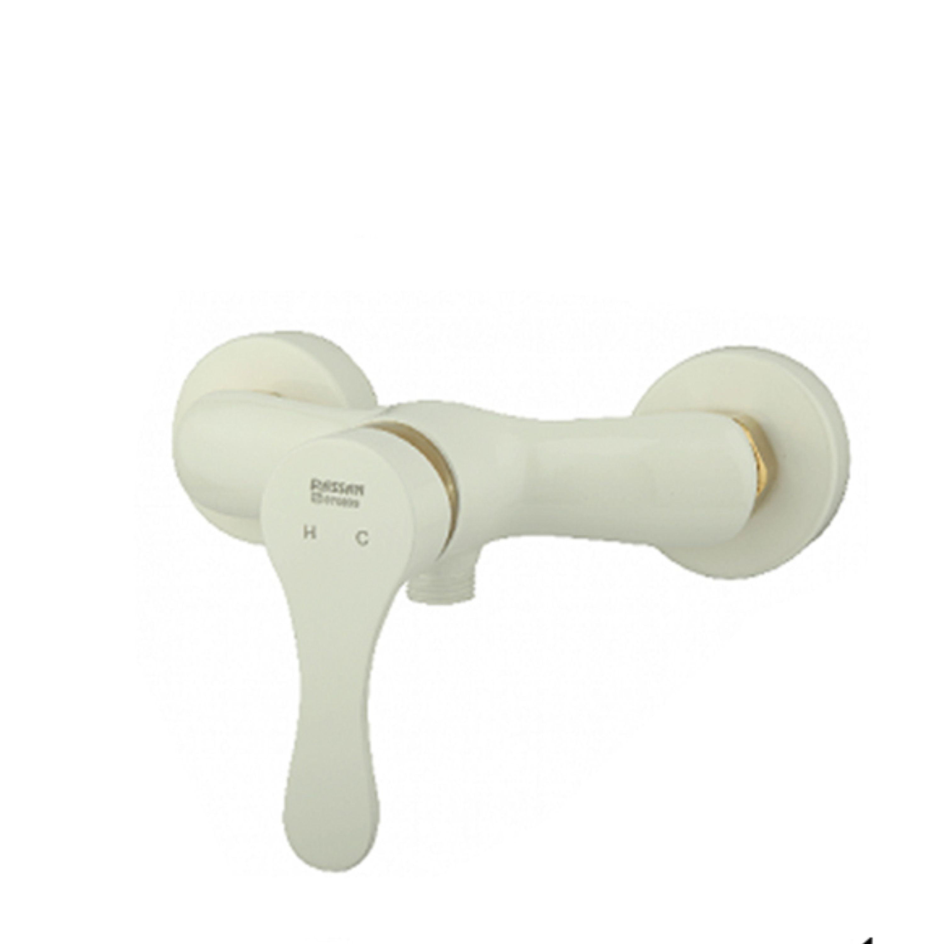 شیر توالت صدف سفید طلا راسان ارسال به سراسر کشور با باربری