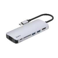 مولتی پورت بلکین مدل Connect USB-C 6-in-1 Multiport Hub AVC008fqSGY-V2