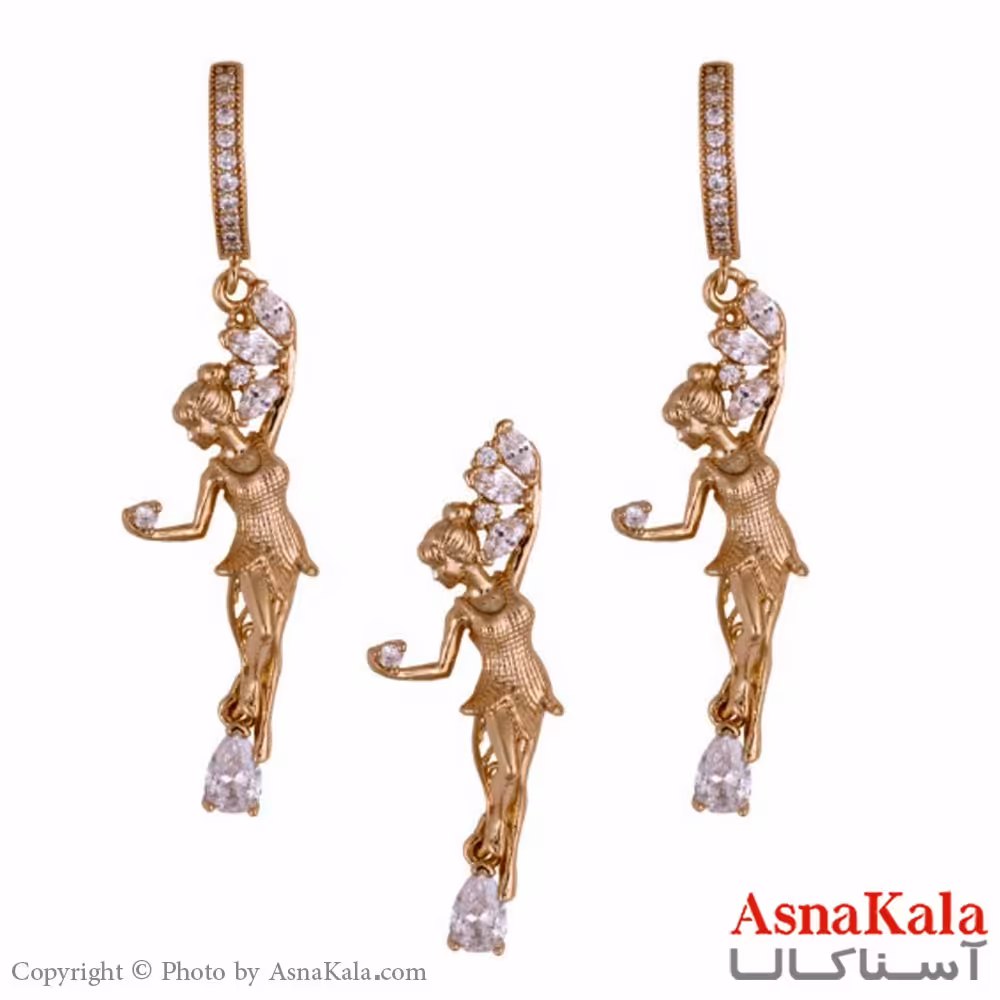 نیم ست زنانه ژوپینگ مدل فرشته کد NIM1422W - اسنا کالا