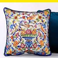 رویه کوسن طرح مینو ( یک عدد) مخمل 