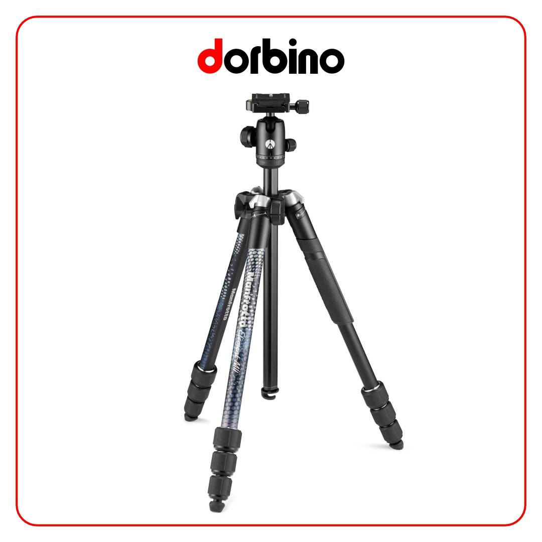 سه پایه عکاسی مانفرتو Manfrotto Element MII Mobile Bluetooth Aluminum Traveler Tripod (Black) - فروشگاه دوربین دوربینو