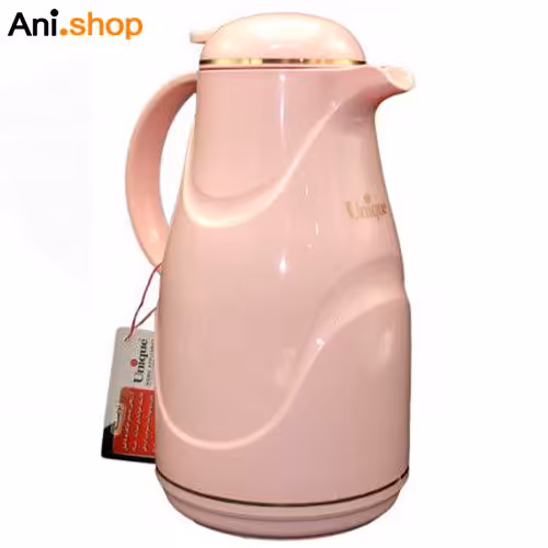 فلاسک 1 لیتر رنگی شیشه صورتی مدل UN-1915 کد 152