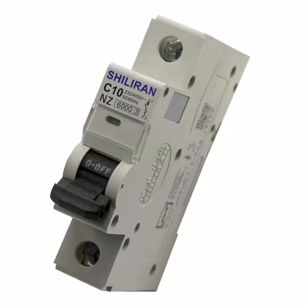 فیوز مینیاتوری تک فاز 10آمپر شیل ایران کد C10A 