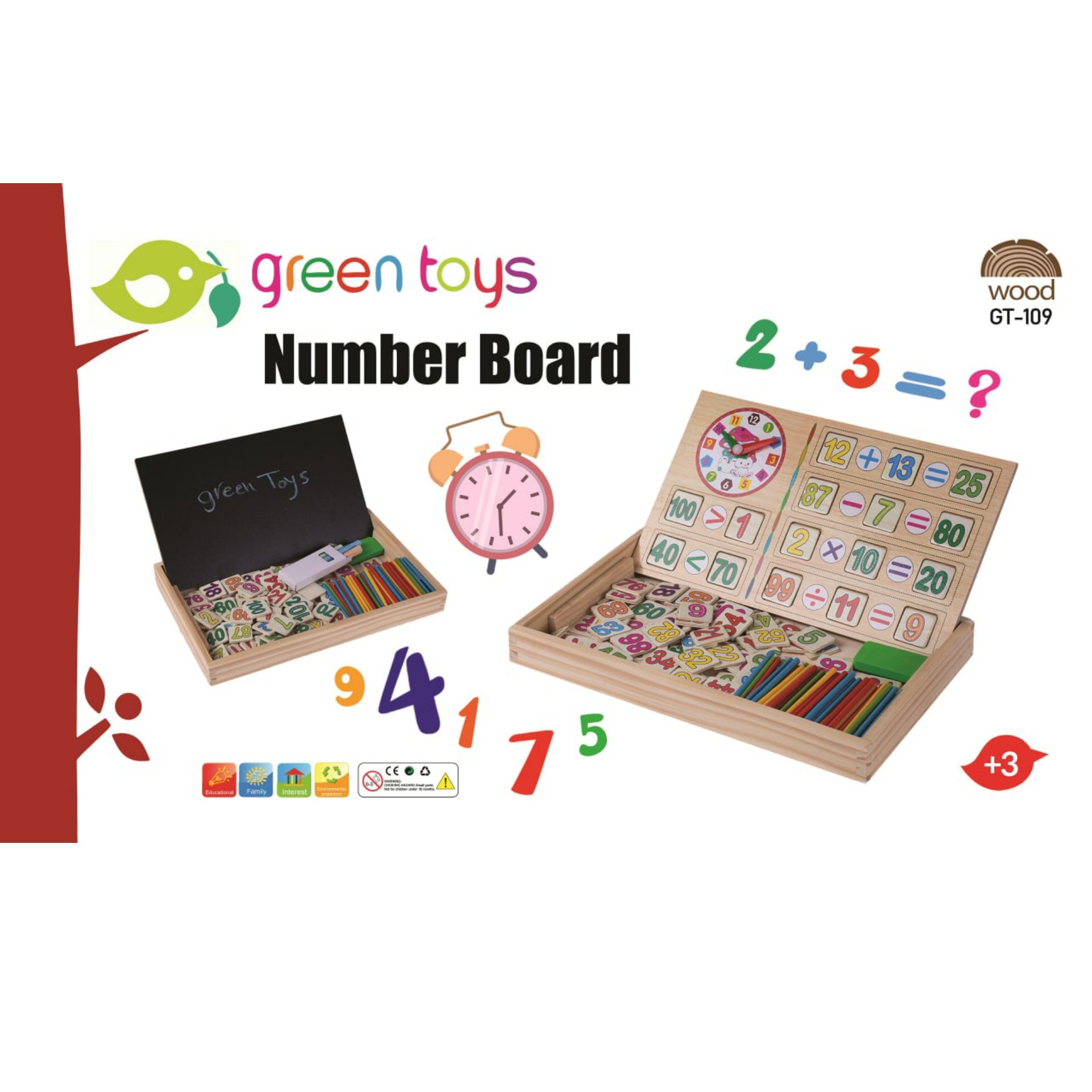 تخته گچی چوبی و آموزش ریاضی