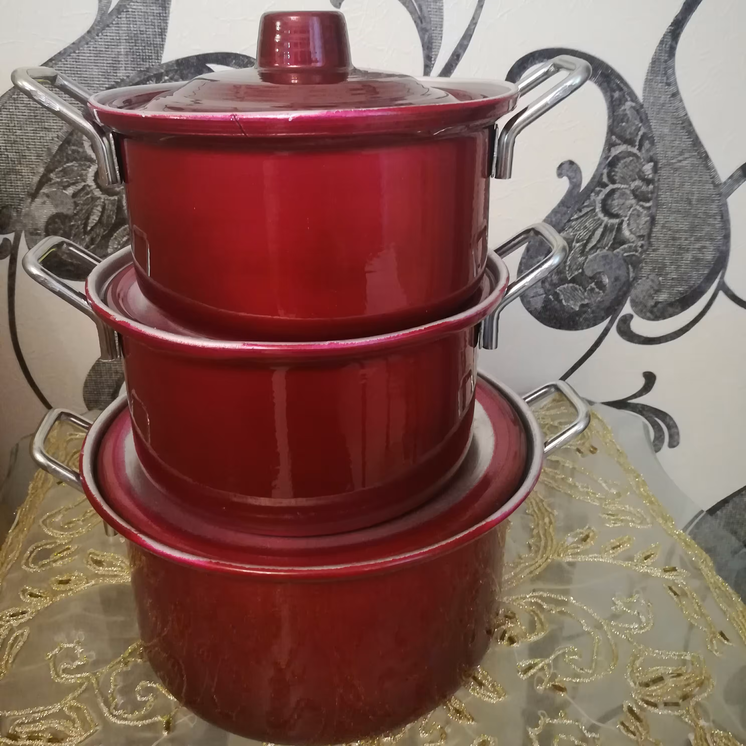 سرویس قابلمه شش پارچه روحی