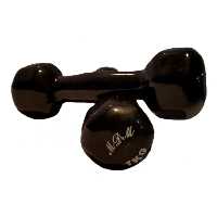 دمبل بدنسازی 1 کیلویی روکش دار