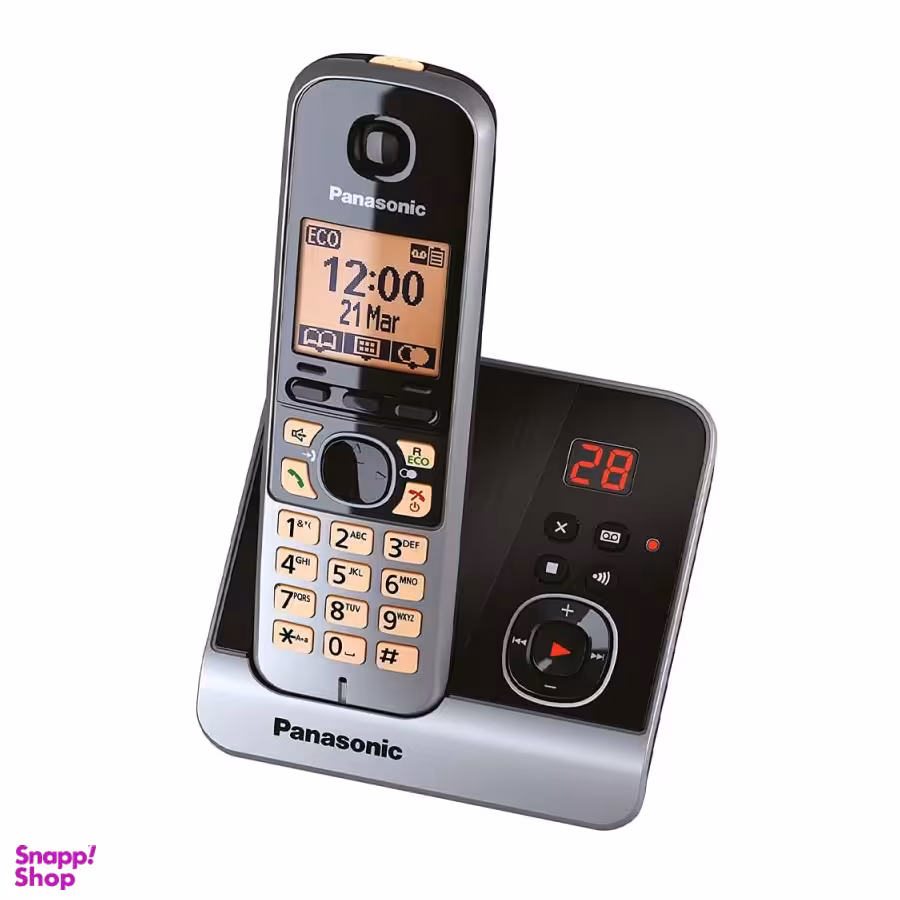 گوشی تلفن بی سیم پاناسونیک مدل KX-TG6721