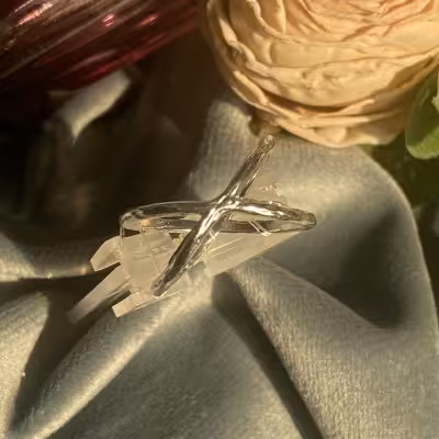 انگشتر جدید دخترانه شیک انگشتر ظریف زنانه مناسب کادو تولد