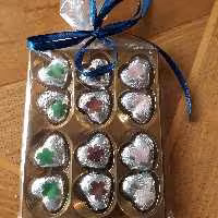 شکلات روکش دارجوانه