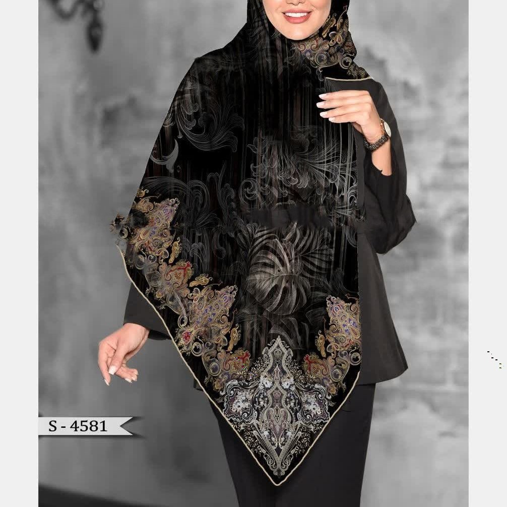 روسری قواره 110 ، جنس نخی وال