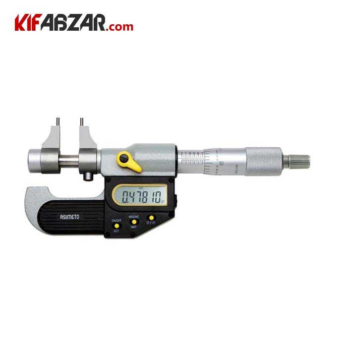 میکرومتر دیجیتال داخل سنج 30-5 میلیمتر آسیمتو مدل 0 01 207