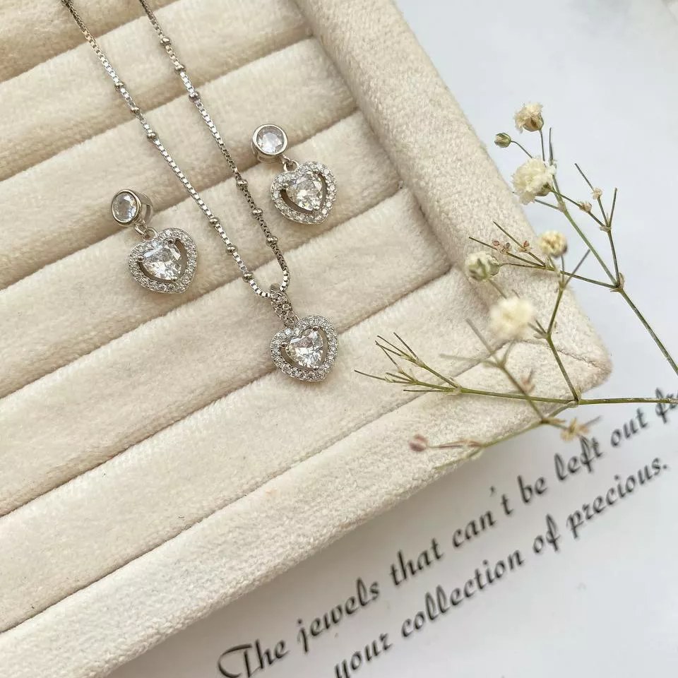 نیم ست نقره