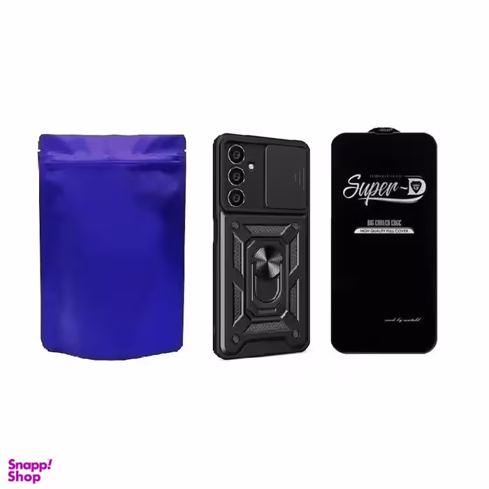 کاور موبایل مدل Batmani کد M-B و محافظ صفحه نمایش SuperD مناسب سامسونگ Galaxy A34