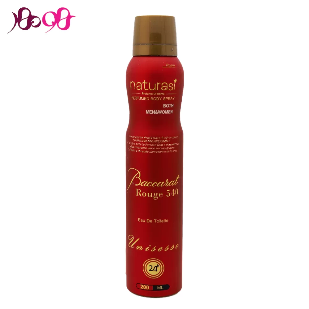 اسپری باکارات رژ نیچراسی naturasi