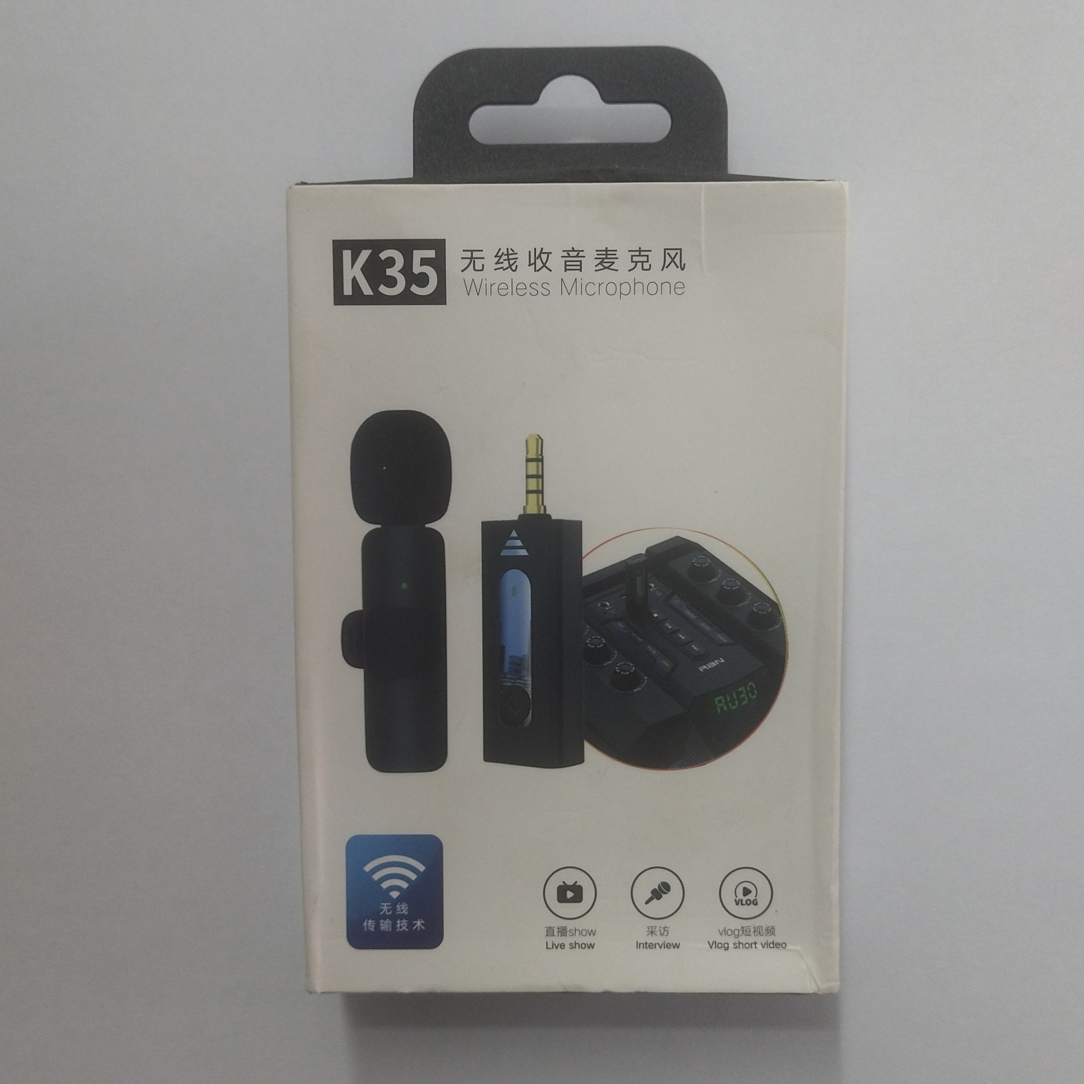 میکروفن یقه ای بی سیم مدل K35