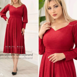 پیراهن مهمانی زنانه مخمل مدل دینار 57786