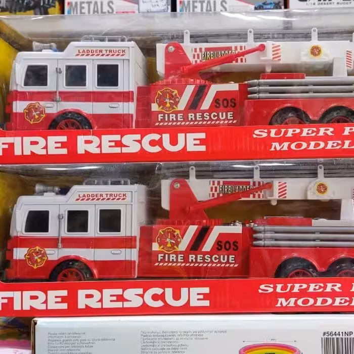 ماشین آتش نشانی باطری خور موزیکال یک عددی