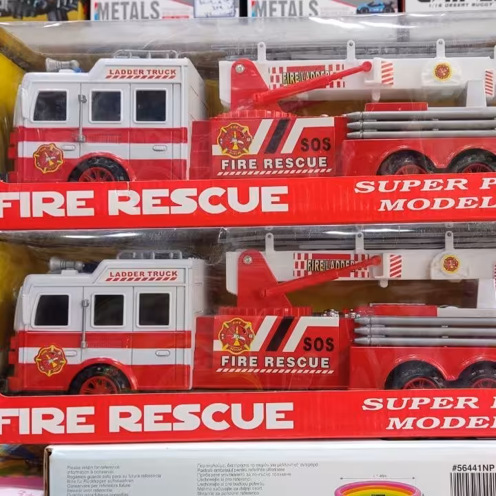 ماشین آتش نشانی باطری خور موزیکال یک عددی