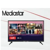 تلویزیون 32 مدیا استار media star smart tv  دو گیرنده ارسال با تیپاکس
