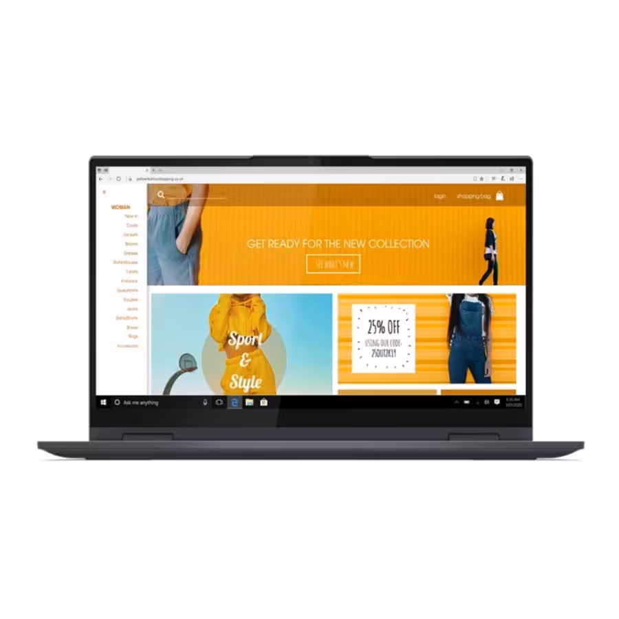قیمت و خرید لپ تاپ 15.6 اینچ لنوو Yoga 7-B Core i5 1135G7/256GB SSD/8GB/Intel | یاس ارتباط