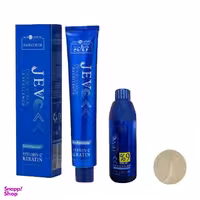 رنگ مو جوو مدل Excellence شماره 11.1 حجم 100 میلی لیتر رنگ بلوند نقره ای پلاتینه دودی به همراه اکسیدان جوو کد 01 نه درصدی حجم 150 میلی لیتر