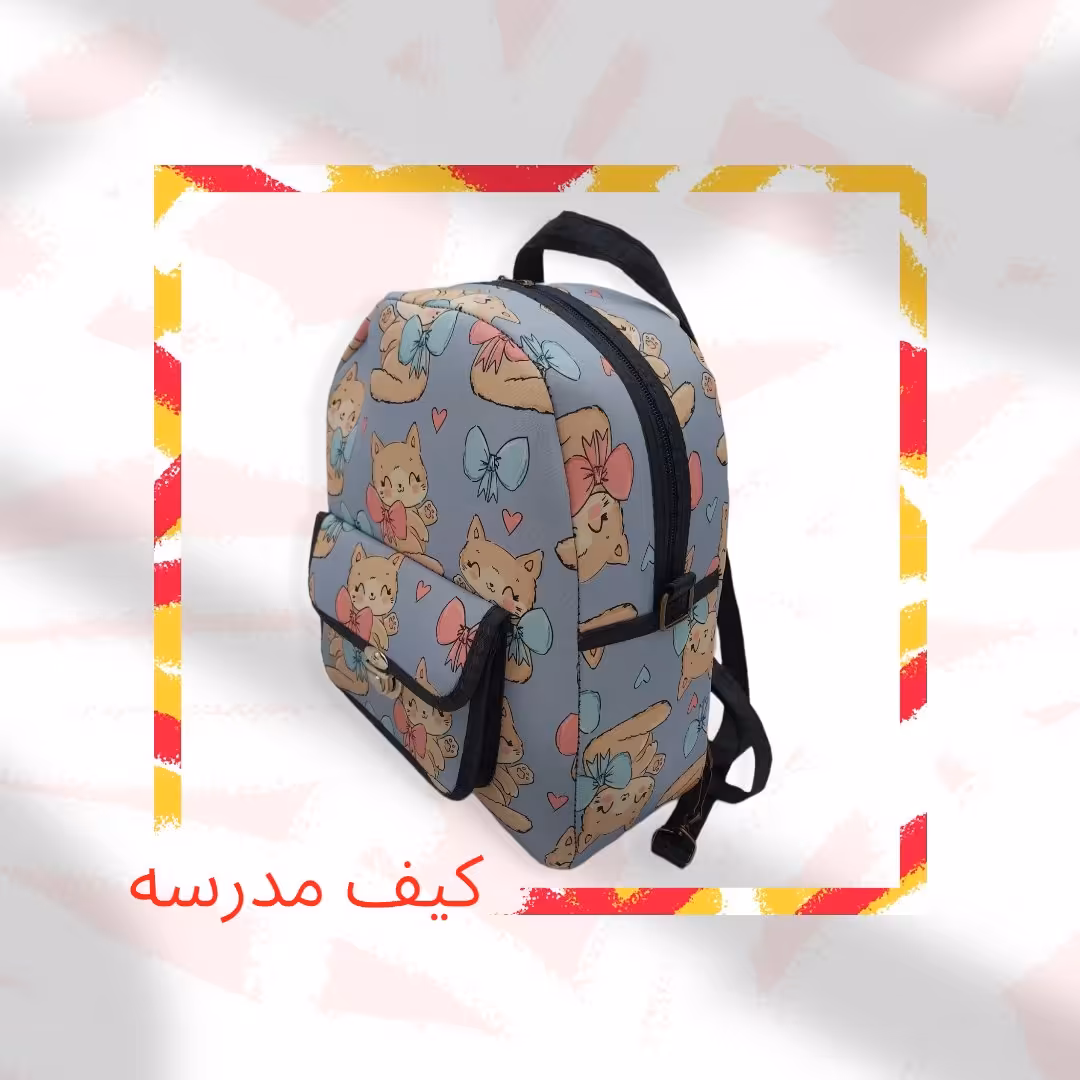 کیف مدرسه فانتزی طرح زیبا و خاص دخترانه