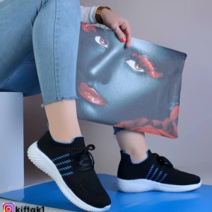 کفش زنانه بافتی 4خط