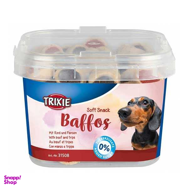 غذای تشویقی سگ تریکسی مدل Ballos وزن 140 گرم