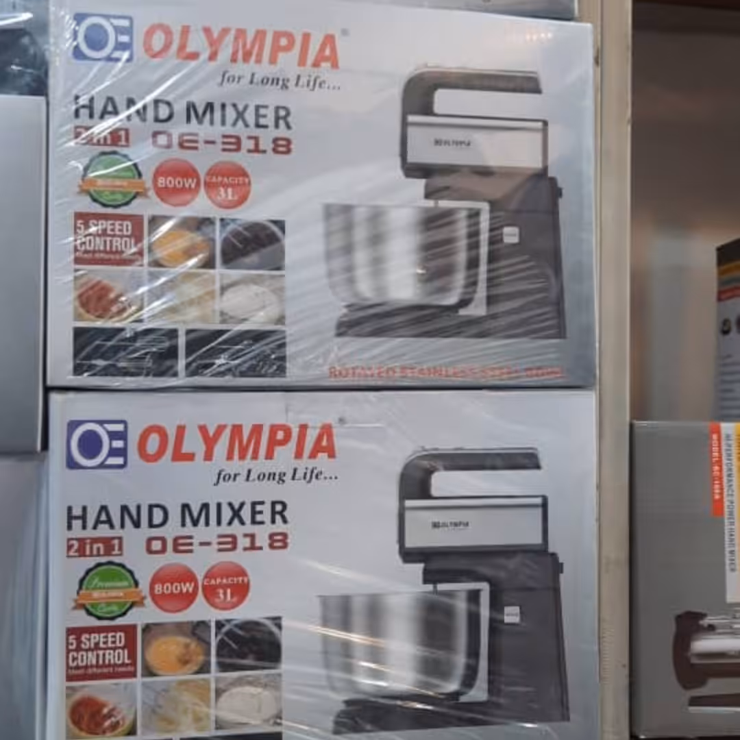 همزن کاسه دار موتور بزرگ کاسه استیل المپیا 