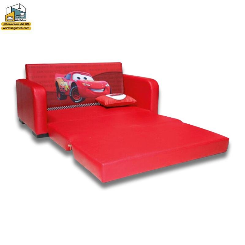 مبل تخت خواب شو کودک و نوجوان مدل مک کوئین