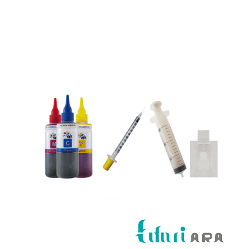 کیت شارژ کارتریج جوهرافشان اچ پی 123 رنگی