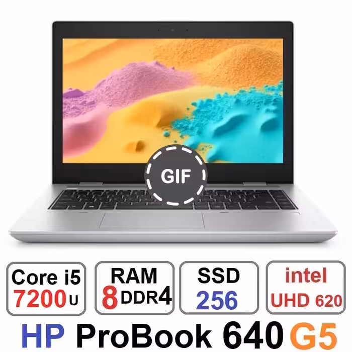 لپ تاپ اچ پی HP ProBook 640 G5 Core i5 7200u رم 8 گیگ