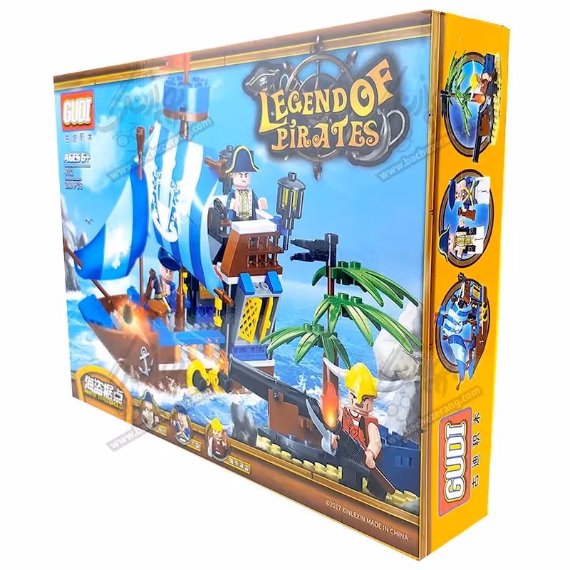 لگو دزدان دریایی 200 قطعه کد 9112