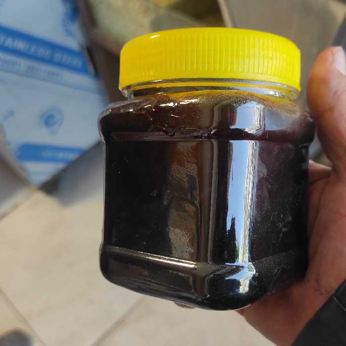 کره بادام زمینی شکلاتی بسته نیم کیلویی