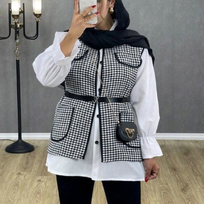 ست سه تیکه شومیز، وست و کمربند