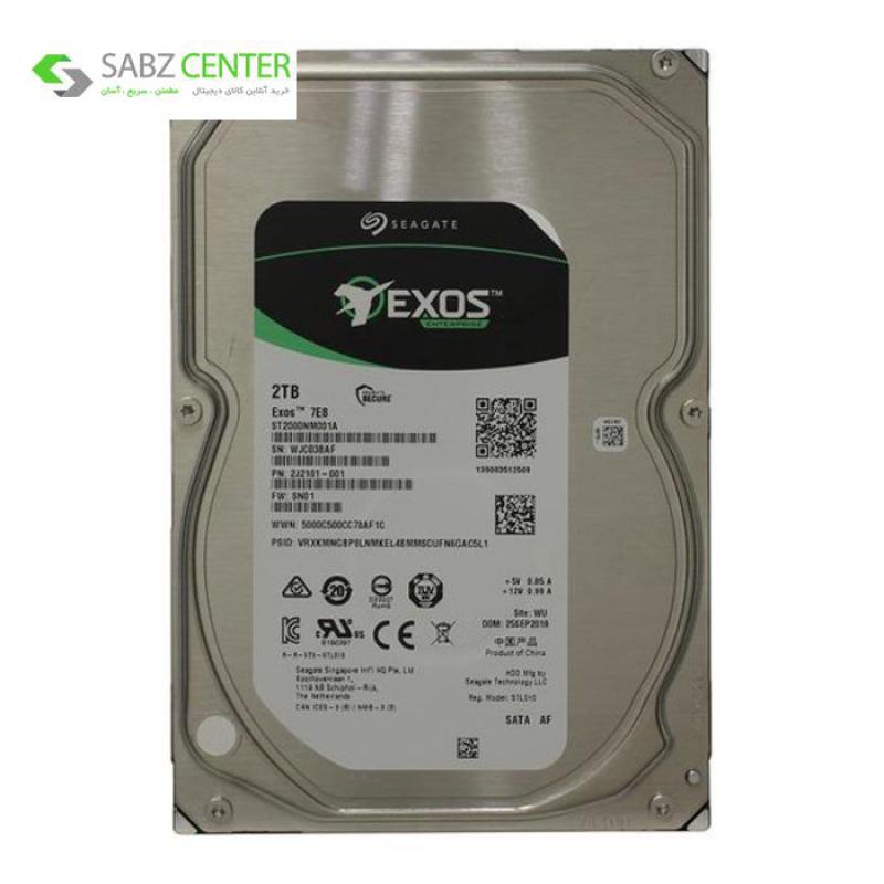 هارد دیسک اینترنال سیگیت Exos ST2000NM001A 2TB