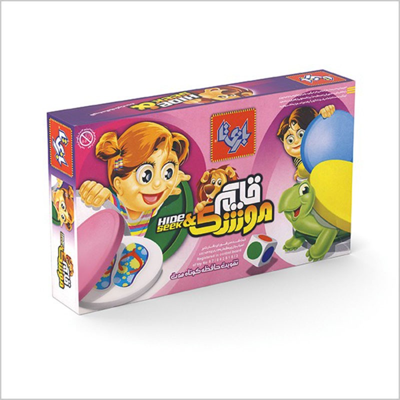 بازی فکری قایم موشک بازیتا برای تقویت حافظه و دقت تمرکز مثبت چهار سال