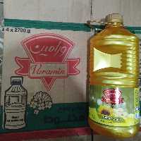  روغن مایع مخلوط خوراک ورامین  مخصوص پخت و پز و سالاد 3لیتری  وزن 2700کیلوگرمی

