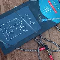 کابل AUX فنری و باکیفیت رهام